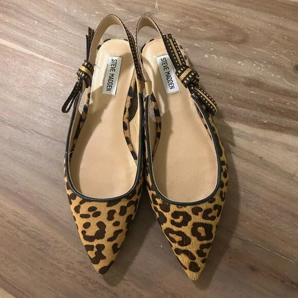 Steve Madden Olsen Leopard, Size 7 - Picture 10 of 13